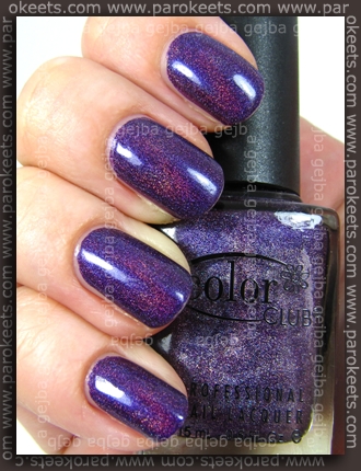 Color Club - Wild At Heart nail swatch