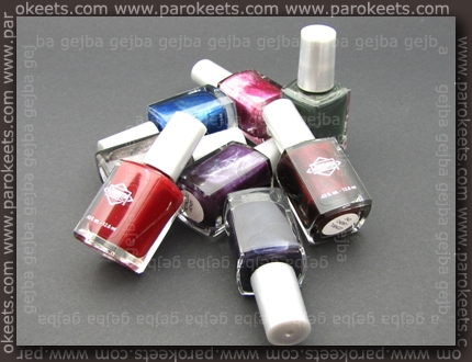 Diamond Cosmetics polishes