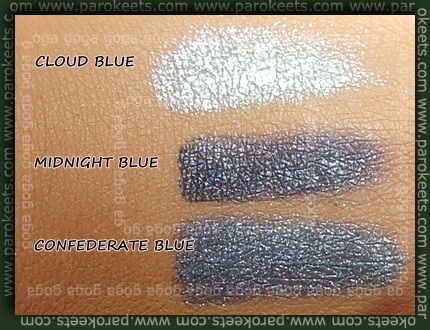 SS Cloud Blue Midnight Blue Confederate Blue swatch