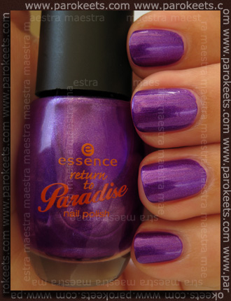 Essence: Return To Paradise - My Little Orchid swatch