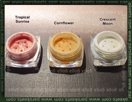 Sweetscents Tropical Sunrise, Cornflower, Crescent Moon