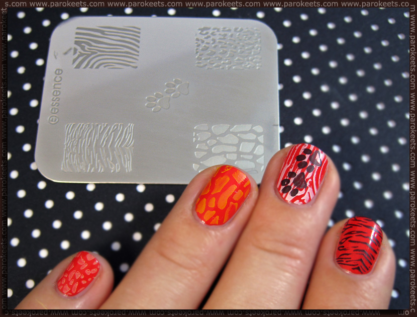 Manicure: Essence: New image plate