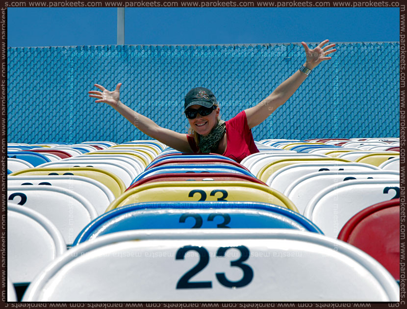 Maestra at the Daytona International Speedway - Nascar USA 2011