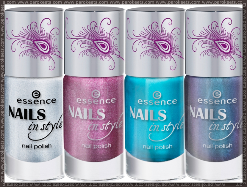Essence Nails In Style TE preview nail polishes