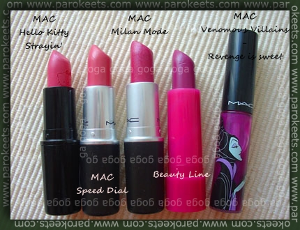 Lipsticks Lipglass MAC BeautyLine