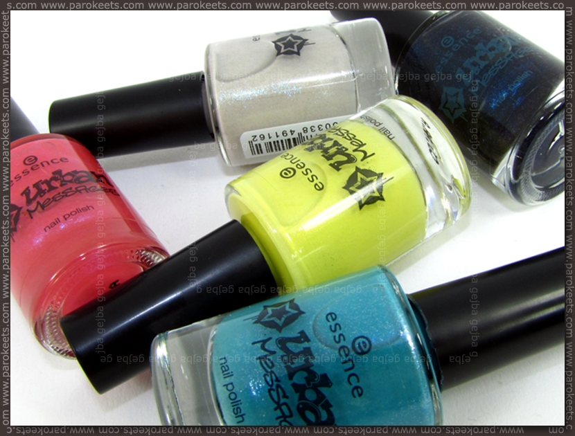 Essence Urban Messages TE nail polishes