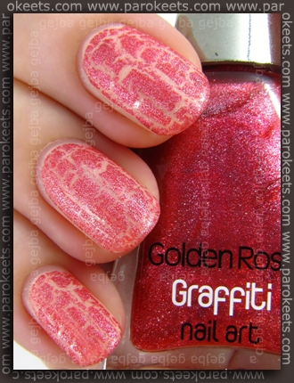 Essence You're My Dragonfly Sugar + Golden Rose Graffiti no. 10 swatch