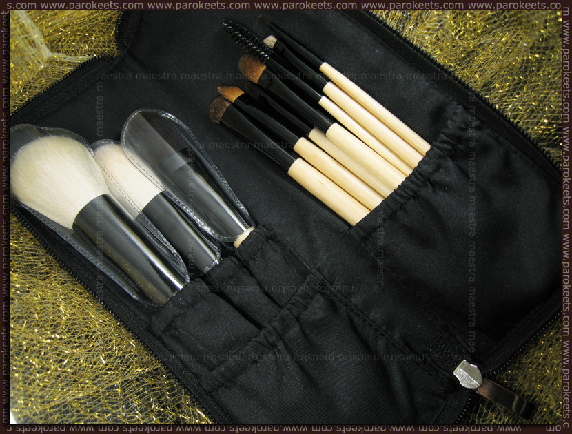 Review: BH Cosmetics - 10 pcs Deluxe Makeup Brush Set (wood color)