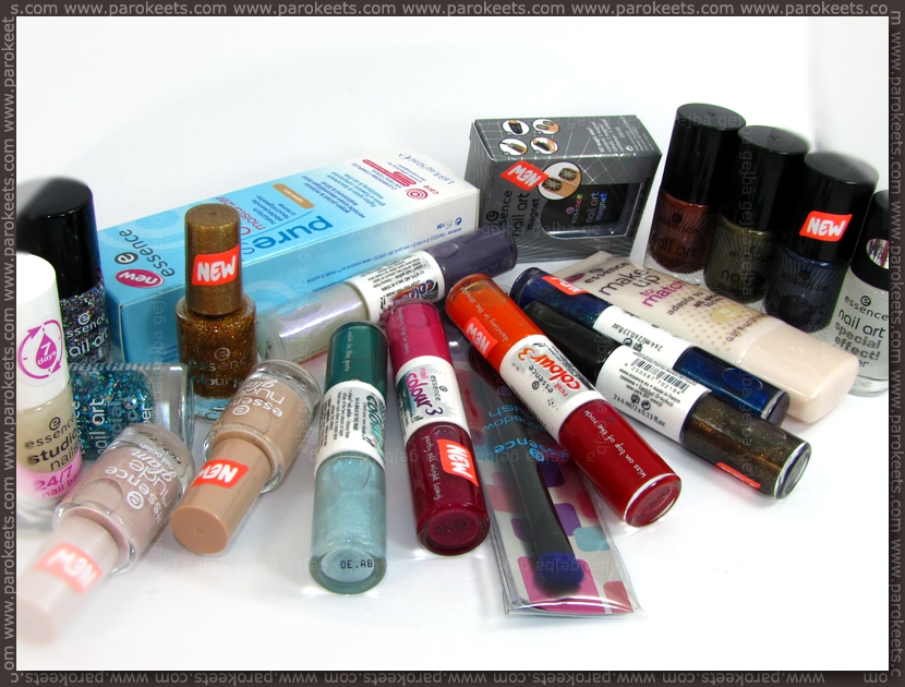 Essence Spring 2012 assortment change haul