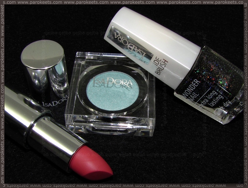 Isadora: Rose Blush, Bonbon Mint, Black Galaxy