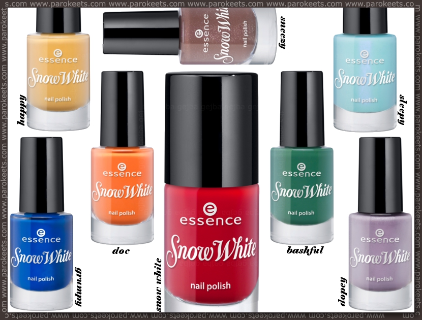 Essence Snow White TE - nail polishes