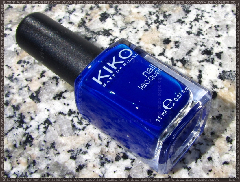 Kiko Blu Inchiostro nail polish (no. 335)