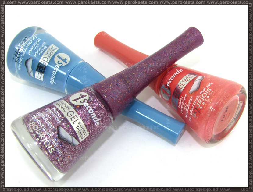 Bourjois 1 Seconde Gel nail polishes