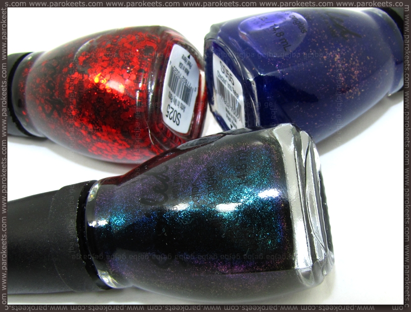 Spoiled nail polishes