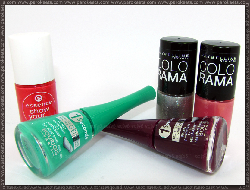 Colorama, Bourjois nail polish haul